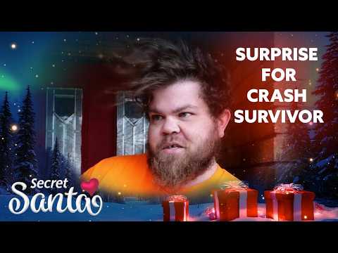 After near-fatal motorcycle crash, young dad receives heartfelt gift from a Secret Santa