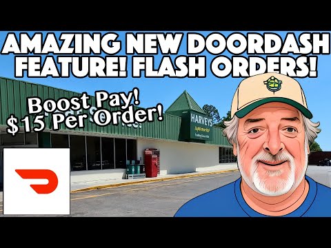 Amazing New Doordash Feature! Flash Orders!