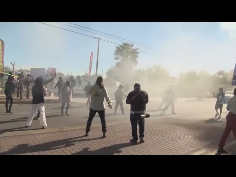 Arizona congresswoman alleges being pepper sprayed during protest near immigration raid