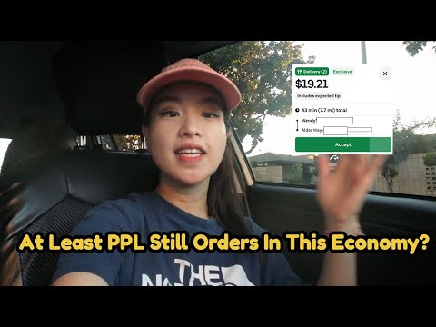At least ppl still orders in this Economy? Uber Eats Ride Along Door Dash Walmart Spark L.A County~
