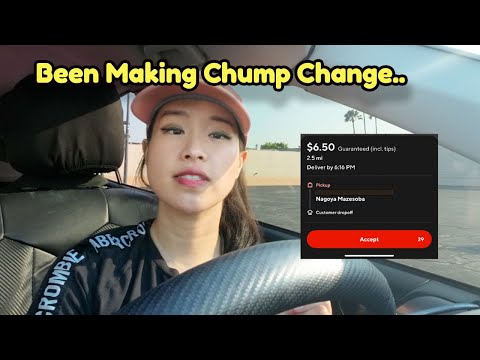 Been Making Chump Change.. Where are the Orders? Uber Eats Ride Along Door Dash California Summer
