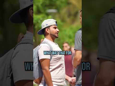 Bro was ready to throw hands 😂