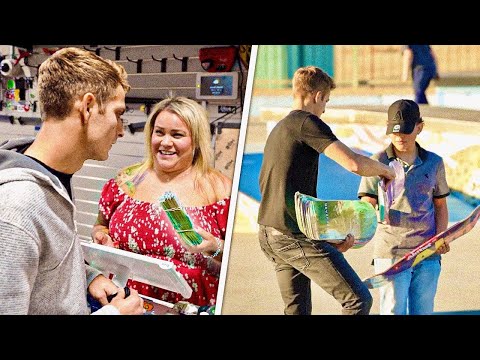 Buying Out an Entire Skateshop, Then Giving Everything Away