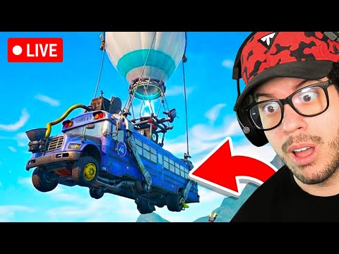 🔴 LIVE! – NEW UPDATE!! The BATTLE BUS is BACK in FORTNITE!