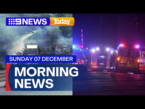 Fires tear through homes in NSW; Passenger killed in crash at Geelong | 9 News Australia