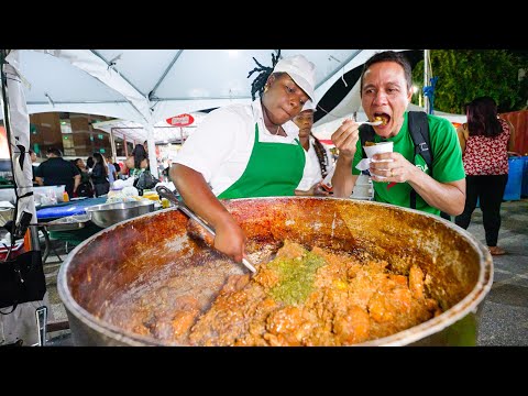 First time in Trinidad and Tobago!! 🇹🇹 20-HOUR STREET FOOD TOUR – Ultimate Food in Port of Spain!!