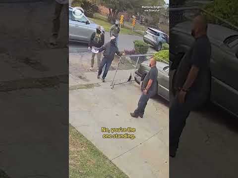 Footage shows 22-year-old U.S. citizen chased by Border Patrol into her home #shorts