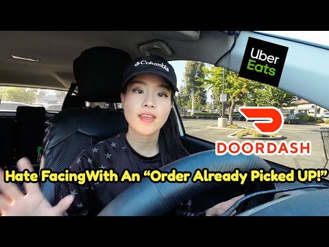 I hate facing with Order Already Picked Up! 🤔 Uber Eats Ride Along | Door Dash Weekend Shop Deliver
