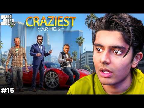 I STOLE 3 SUPERCARS FOR BUSINESSMAN | GTA 5 PART 15 (HINDI DUBBED)