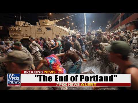 Illegals ASSAULT Portland Prison… "ICE Marines" Answer With PURE BRUTALITY