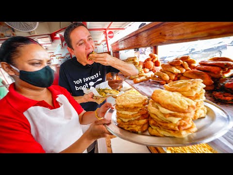 Indian Food YOU WON’T Find in India!! EXTREME DOUBLES + Curry Roti in Trinidad & Tobago!!
