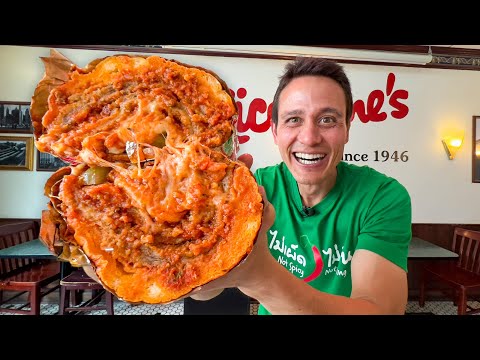 Insane American Fast Food – KING SIZED Breaded Steak Sandwich!! | Best Food Chicago, USA