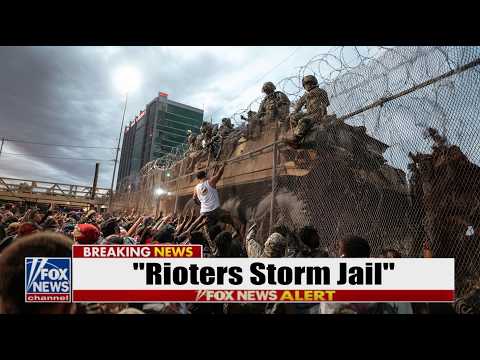 "INVASION" Mob STRIKES Chicago Jail… FRONTLINE Marines IGNORE Judge, SMASH Illegals