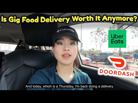 Is Food Delivery Gig Work Worth It Anymore 🤷♀️ Uber Eats Ride Along | Gotta keep going! Inflation..