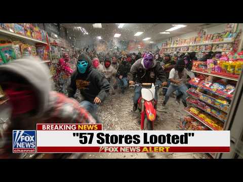 Looters 'WIPE OUT' Chicago Plaza… Mayor DEFIES Trump, EMPTIES THE JAILS