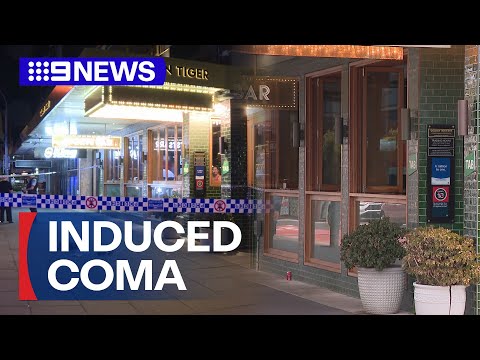Man in coma after Sydney pub row | 9 News Australia