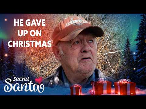 Man who hasn't celebrated Christmas since his wive's death gets surprise gift from a Secret Santa