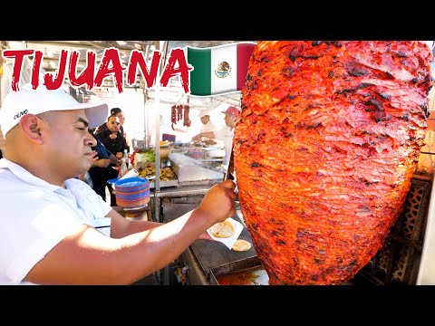 Mexican Street Food 🇲🇽!! ULTIMATE TACOS TOUR 🌮 in Tijuana, Mexico! (Part 1)