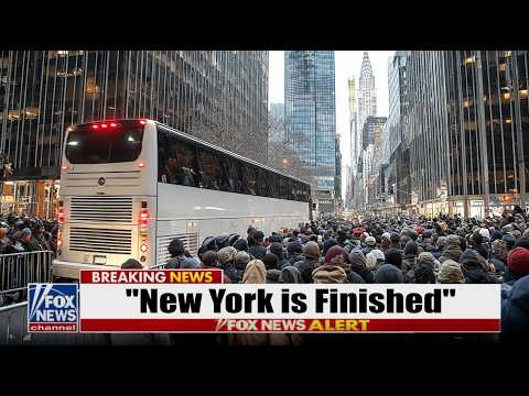 NYC Busses 'MOBBED' by Millionaires… as "Communist" Mayor VOWS to END AMERICA