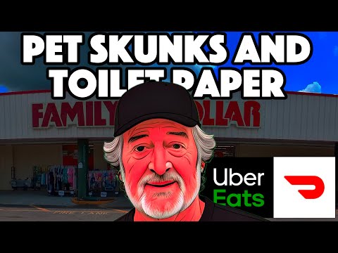 Pet Skunks And Toilet Paper