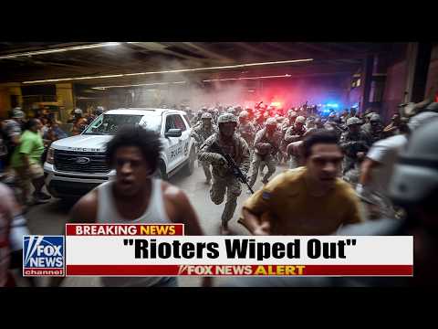 Rioters BREACH ICE Detention Center… Marines Wipe Invaders 'Off The Map'