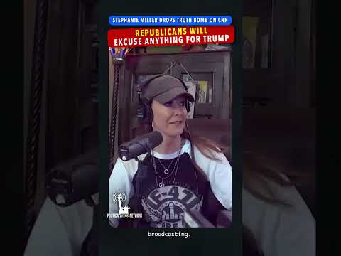 Stephanie Miller Drops Truth Bomb on CNN: Republicans Will Excuse Anything for Trump