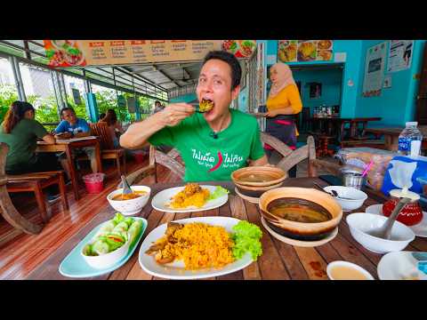Thai Street Food!! 🇹🇭 Biryani + MASSAMAN CURRY – Must Eat in Krabi, Thailand!!