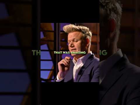 The best compliment you can get from Gordon Ramsay #gordonramsay #masterchef