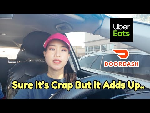 The Crap Orders Adds Up But Is It Really Worth It.. My Pov Uber Eats Ride Along Door Dash!