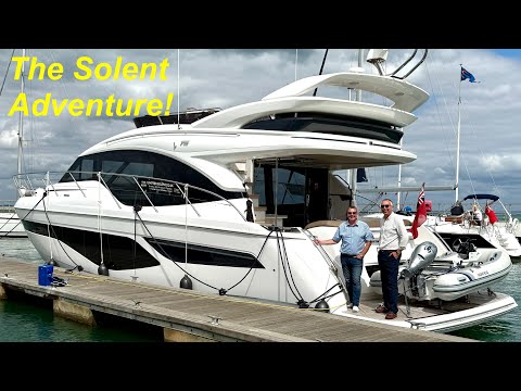 THE SOLENT ADVENTURE : Yacht charter Princess F55