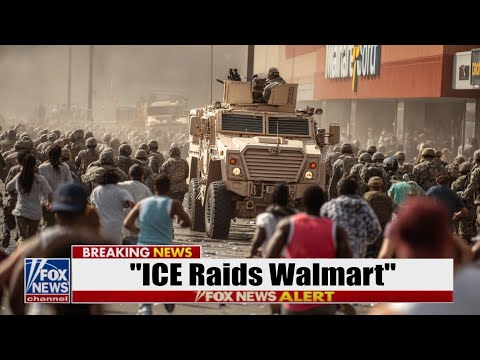Walmart Turns Warzone… as ICE Raids Superstore