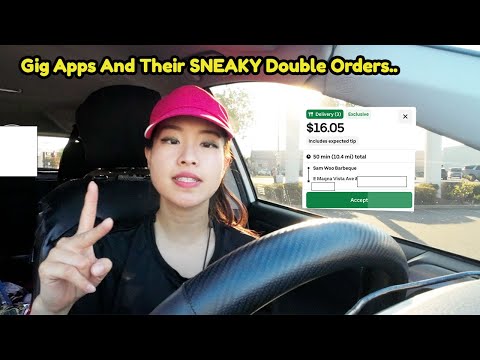 Watch For Those Double or Triple Orders 🧐 Another Dashing Day! Uber Eats Ride Along! Im Still Poor 😅