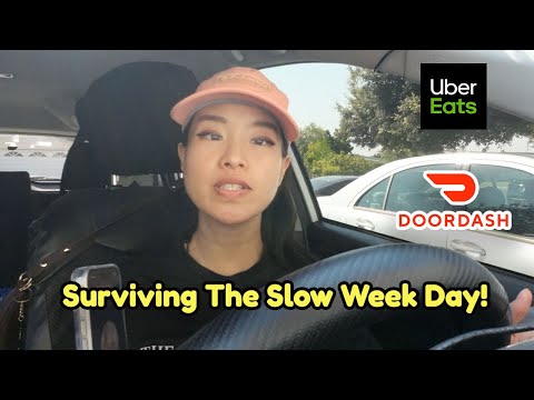 When you choose the gig work Life then a Slow week with few orders! Uber Eats Ride Along Door Dash!