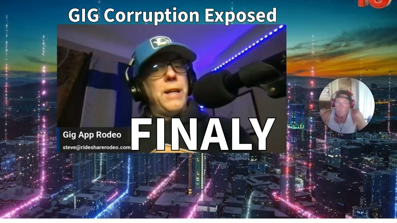 GIG App Corruption Exposed @RideshareRodeo @sayingitlikeitis @Mr.Betonyou