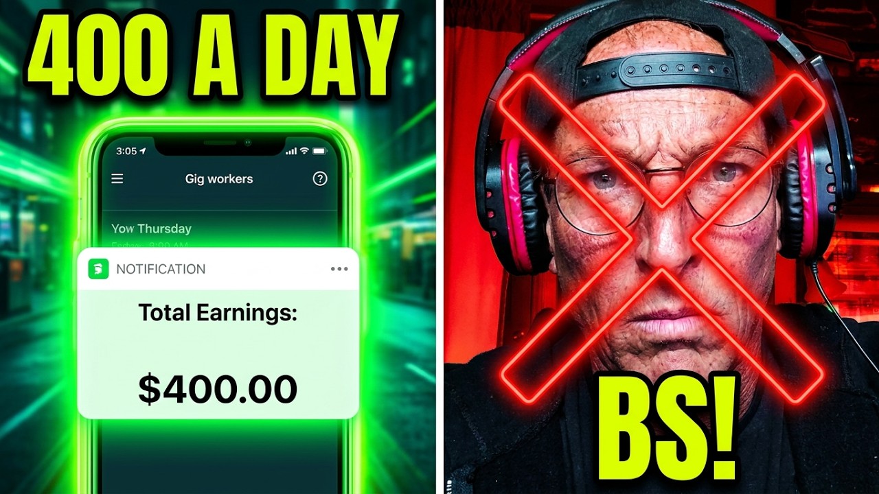 GIG WORKER MAKES $400 A DAY @Mr.Betonyou
